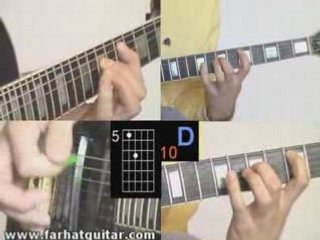 12 bar Blues lesson example 2 www.farhatguitar.com