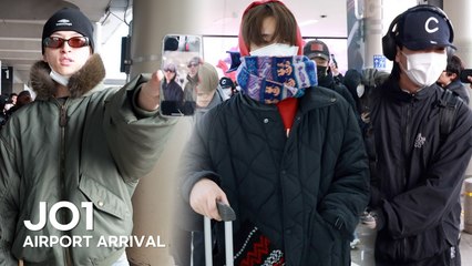 [4K] 제이오원(ジェイオーワン) 김포공항 입국 | JO1 Airport Arrival