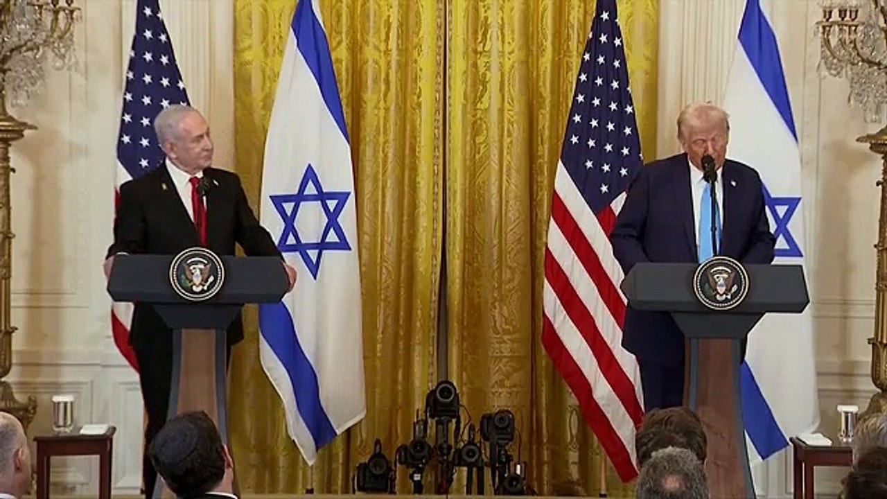 Trump claims US will 'take over' and 'own' Gaza strip at Netanyahu press conference