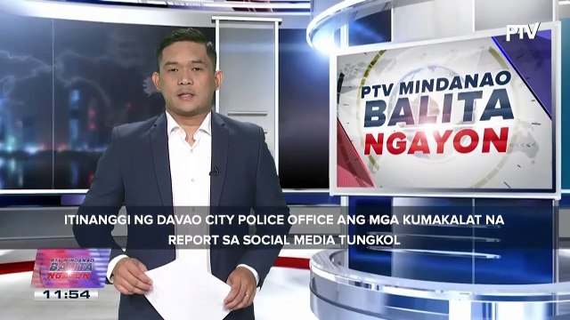 Insidente diumano ng kidnapping sa Davao City, itinanggi ng Davao City Police Office