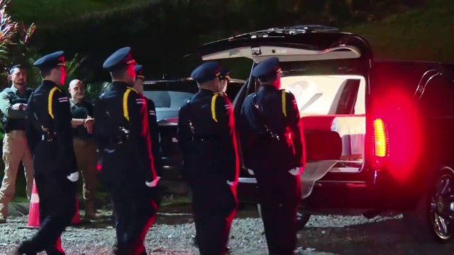 tn7-Así es como se realiza la vela del subjefe de OIJ asesinado en Guápiles-040225