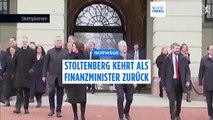 Ehemaliger NATO-Chef Jens Stoltenberg wird neuer Finanzminister Norwegens