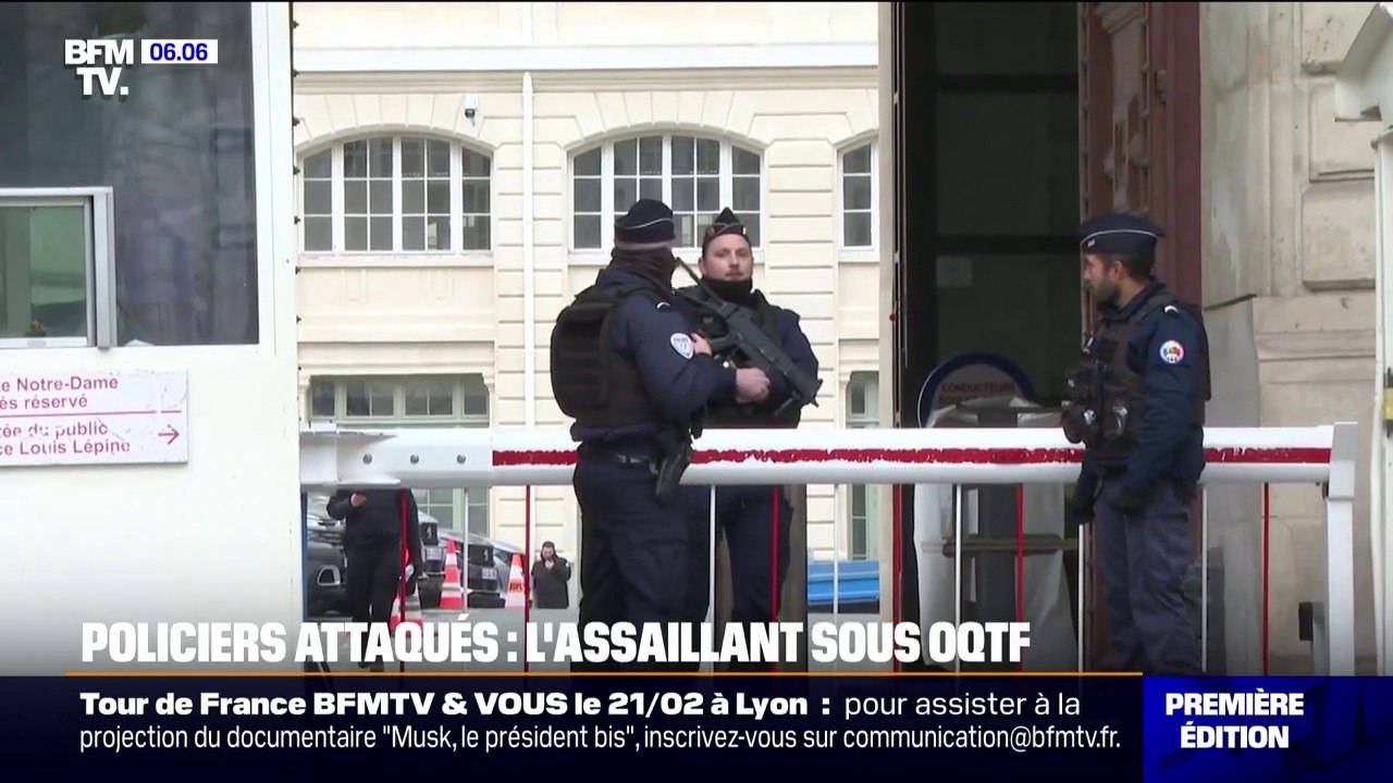 Paris: des policiers pris à partie par un homme visé par une OQTF