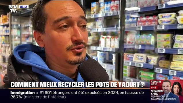 Une campagne de communication pour sensibiliser au trie des pots de yaourt