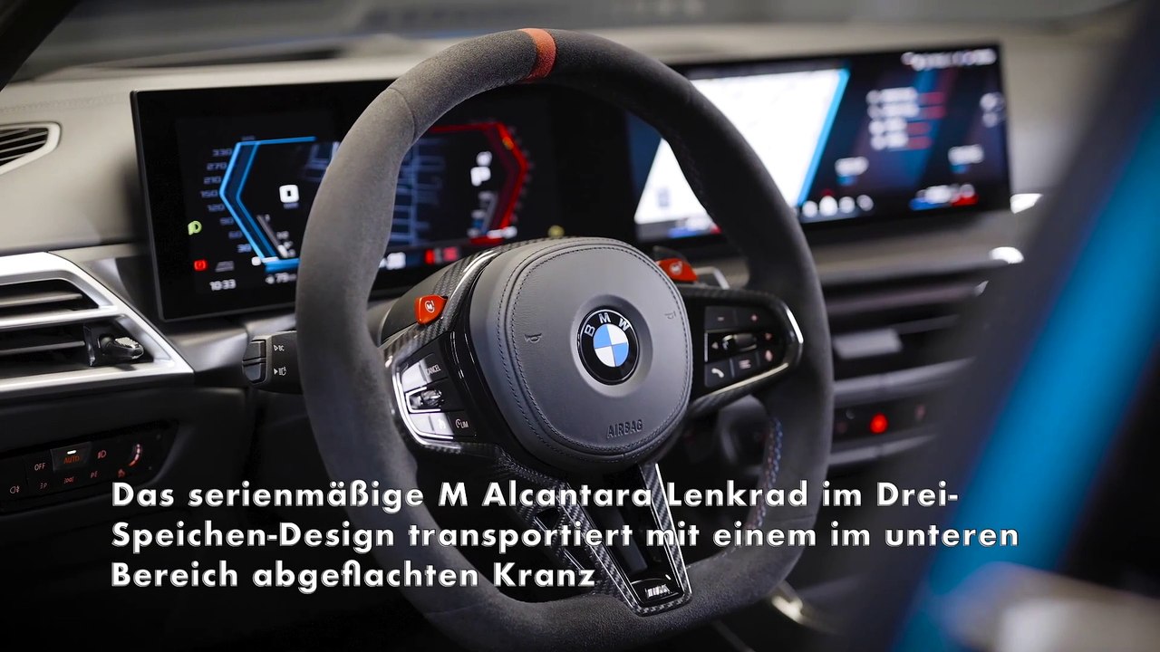 Der erste BMW M3 CS Touring - Exklusives Rennsport-Flair in einem fahrerorientierten Cockpit