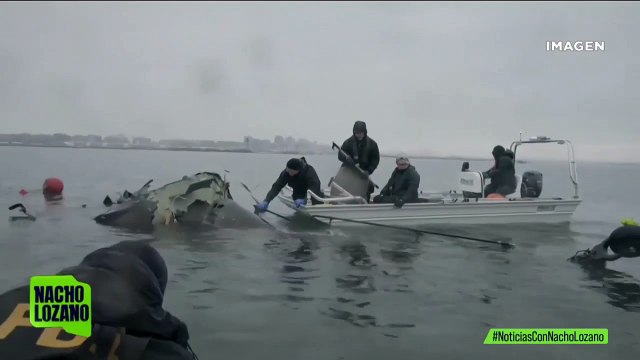 Recuperan los 67 cuerpos del accidente aéreo en Washington