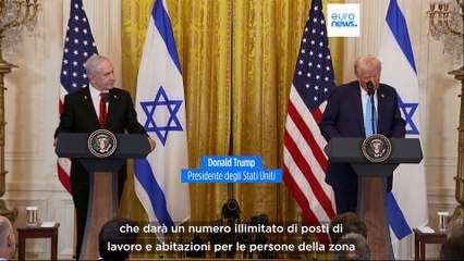 Trump riceve Netanyahu alla Casa Bianca e reclama il controllo statunitense su Gaza