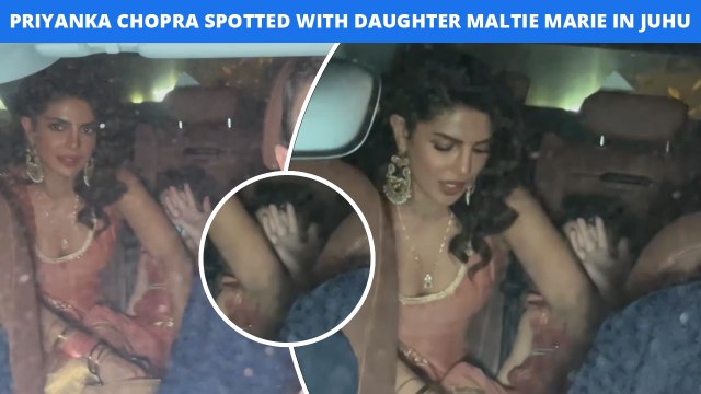 Priyanka Chopra Jonas & Malti Marie Shine In Traditional Attire At Her Brother’s Wedding Celebrations!