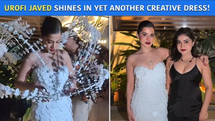Uorfi Javed's Latest Fashion Creation Is Mesmerizing! – Check Out Her Dazzling Look Here