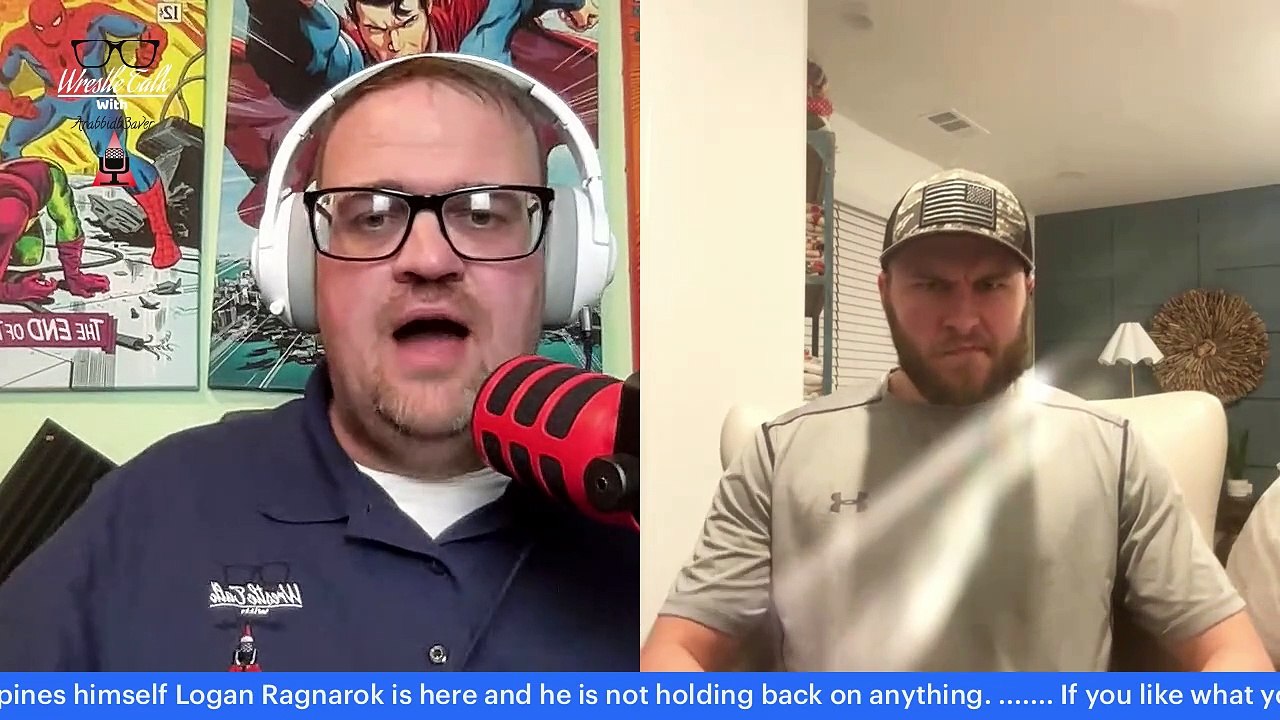 Logan Ragnarok joins us tonight for Wrestle Talk with Arabbidb3aver