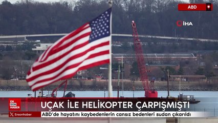 ABD'de kazada hayatın kaybedenlerin cansız bedenlerı sudan çıkarıldı