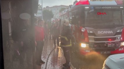 Antalya'da korkutan otel yangını! Oteldekiler canını zor kurtardı