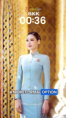 Eight types of Thai royal traditional dresses