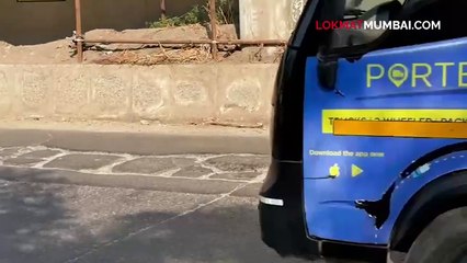 रस्ता गेला खड्ड्यात वडाळा शिवडी रस्त्याची दुरवस्था