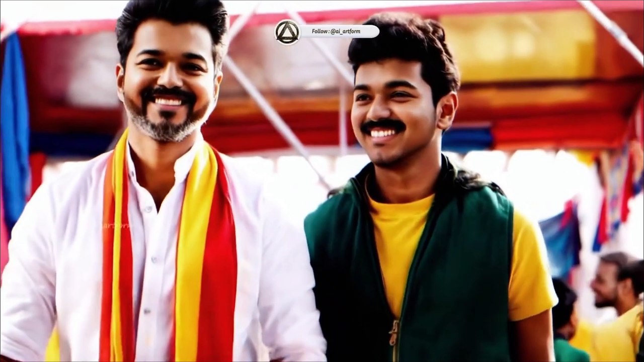 Tamil heros with their young