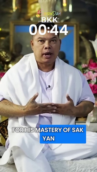 Ajarn Noo Kanpai: Man behind Thailand’s sacred tattoos