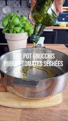 one pot poulet gnocchis