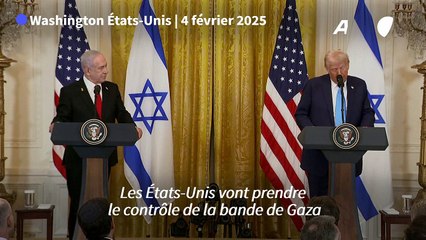 Trump dit que les Etats-Unis vont "prendre le contrôle de la bande de Gaza"