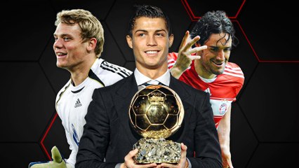 So sah die Fußballwelt bei Ronaldos erstem Ballon d'Or aus