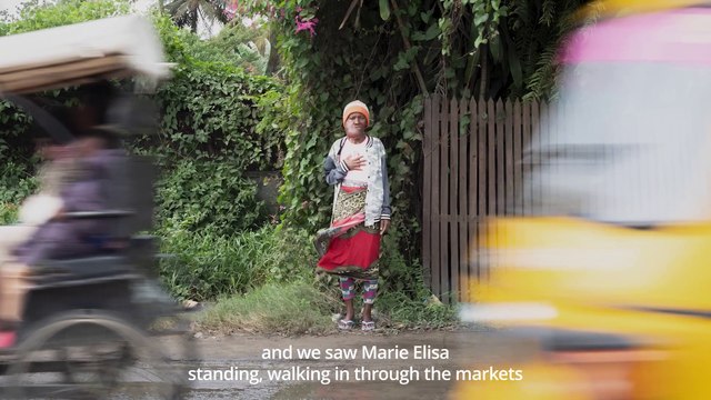 Mum has orange-sized tumour removed from her face - after being found on roadside