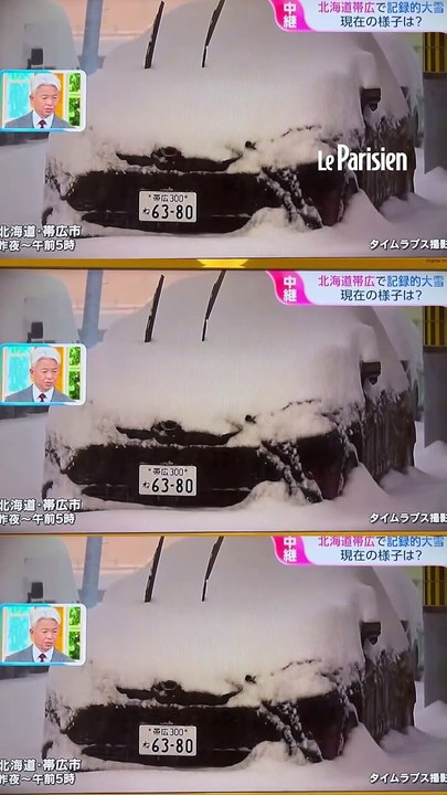 Record de chutes de neige au Japon, plus d'1m20 tombé en 12 heures