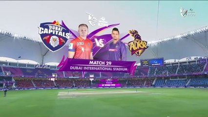 ILT20 S3 | ADKR vs DC | Match 29 Highlights