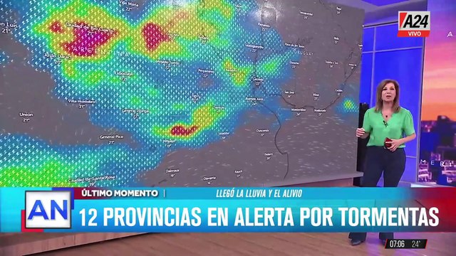 Tormentas intensas azotan Buenos Aires y otras regiones de Argentina