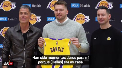 Doncic: "Jugar con LeBron es un sueño hecho realidad"