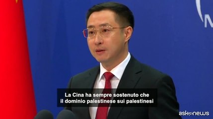 Cina: no al piano Trump dello spostamento dei palestinesi da Gaza