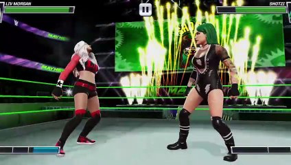 wwe mayhem liv morgan vs shotzi mobile gaming video #wwe #wweraw #wwesmackdown #livmorgan #shotzi #mobilegame #mobilegaming #mobilegameplay