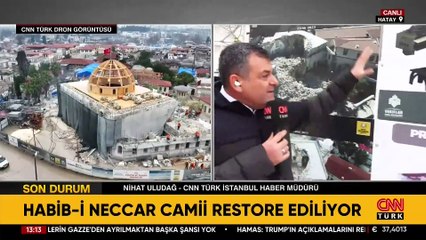 Habib-i Neccar Camii restore ediliyor