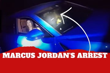 Marcus Jordan's arrest video: “I am Michael Jordan's son”.