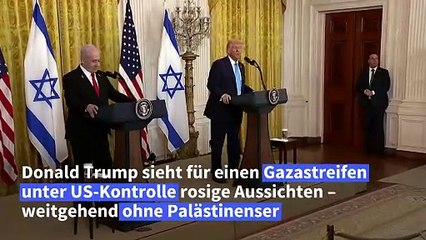 Trump: Gazastreifen soll "Riviera des Nahen Ostens" werden