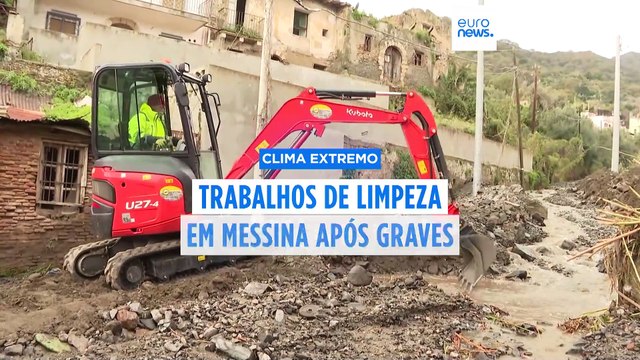 Em quatro horas choveu o mesmo que num mês: inundações fazem estragos na Sicília