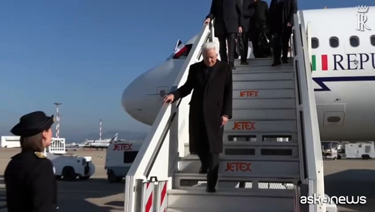 Mattarella a Marsiglia per la laurea honoris causa all'Università