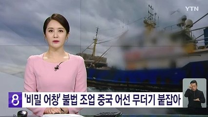 '비밀 어창' 불법 조업 중국 어선 무더기 붙잡아 / YTN
