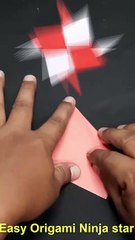 How To Make Ninja Star step by step (Shuriken)
