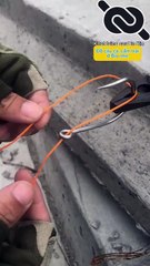Fishing knot skills one new #knotshort