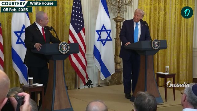 Watch: Trump Says US Will 'Take Over' Gaza, Rebuild It for Stability in Middle East Amid Backlash