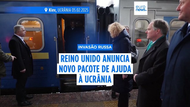 Chefe da diplomacia britânica em Kiev para anunciar novo pacote de ajuda à Ucrânia
