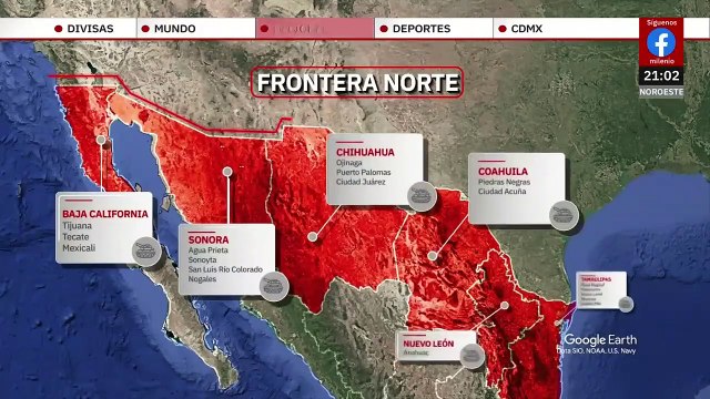 Guardia Nacional refuerza la frontera con 10,000 elementos por acuerdo con Estados Unidos