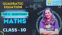 Class 10 Maths Board Exam - Quadratic Equation Last Minute Revision 🎯 - द्विघात समीकरण