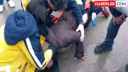 Trafik kazasında yaralanan kadın: Eşime haber vermeyin, korkar