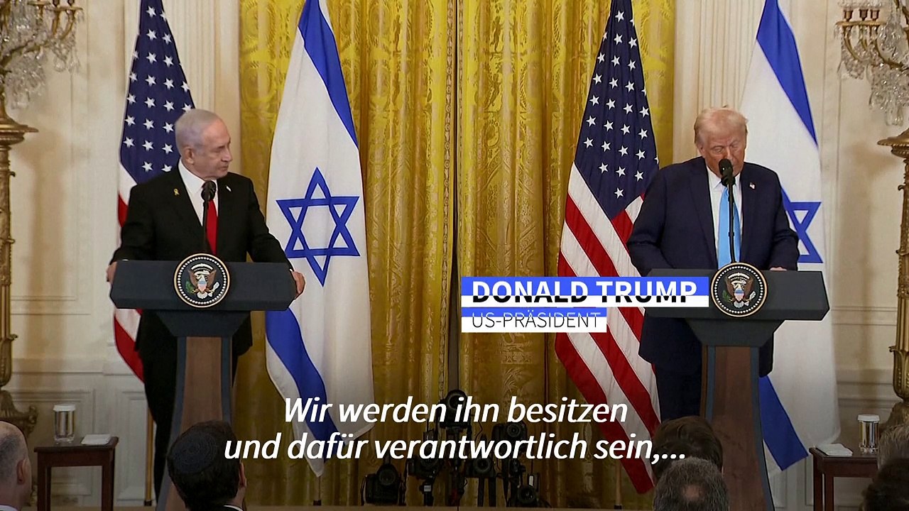Im Wortlaut: Trumps Pläne mit dem Gazastreifen