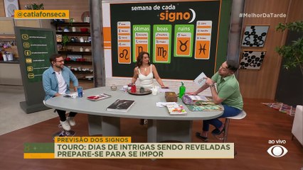 PREVISÃO SEMANAL: Veja horóscopo de 02/02/25 a 08/02/25 para o SIGNO de TOURO |Melhor da Tarde