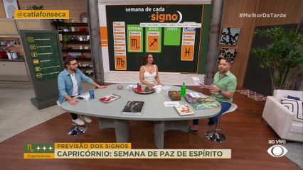 PREVISÃO SEMANAL: Veja horóscopo de 02/02/25 a 08/02/25 para o SIGNO de CAPRICÓRNIO |Melhor da Tarde