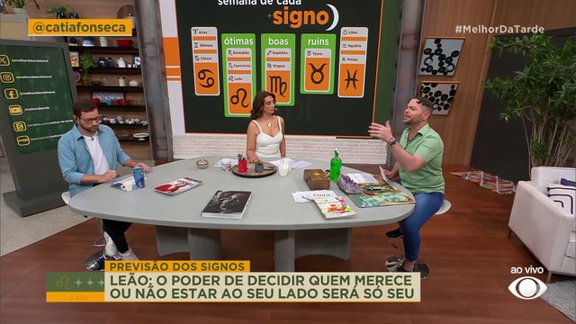 PREVISÃO SEMANAL: Veja horóscopo de 02/02/25 a 08/02/25 para o SIGNO de LEÃO |Melhor da Tarde