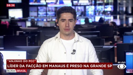 "Anjinho" líder do PCC em Manaus é preso na Grande SP
