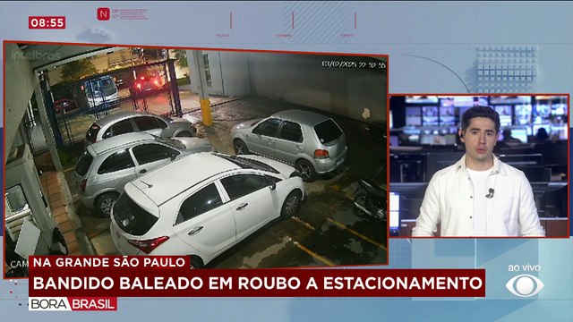 Bandido morre baleado em roubo a estacionamento na Grande SP