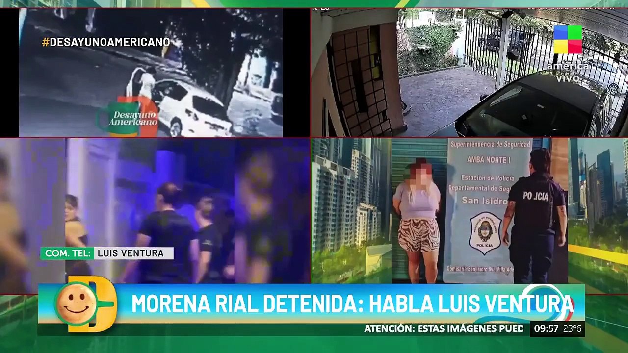 Luis Ventura habló de la detención de Morena Rial y contó qué hizo Jorge Rial en una audiencia judicial tras denunciarlo